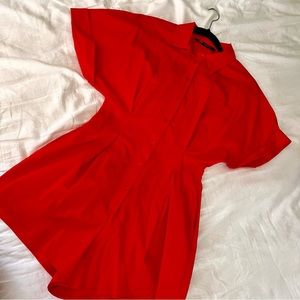 CUTE ZARA BUTTON UP ROMPER FOR SUMMER